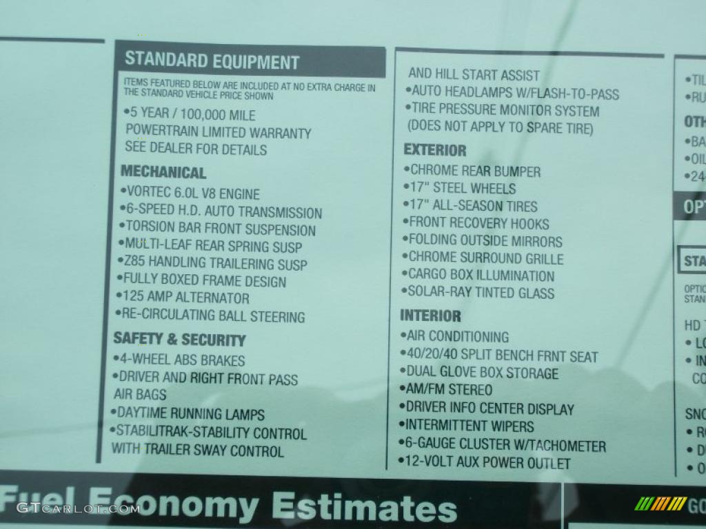 2010 Silverado 2500HD Regular Cab 4x4 - Summit White / Dark Titanium photo #4