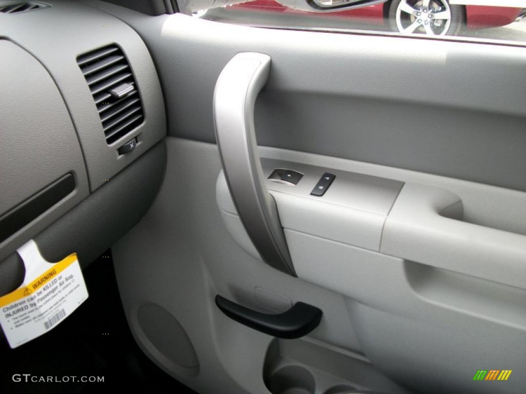 2010 Silverado 2500HD Regular Cab 4x4 - Summit White / Dark Titanium photo #20