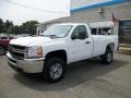 2010 Summit White Chevrolet Silverado 2500HD Regular Cab 4x4  photo #22