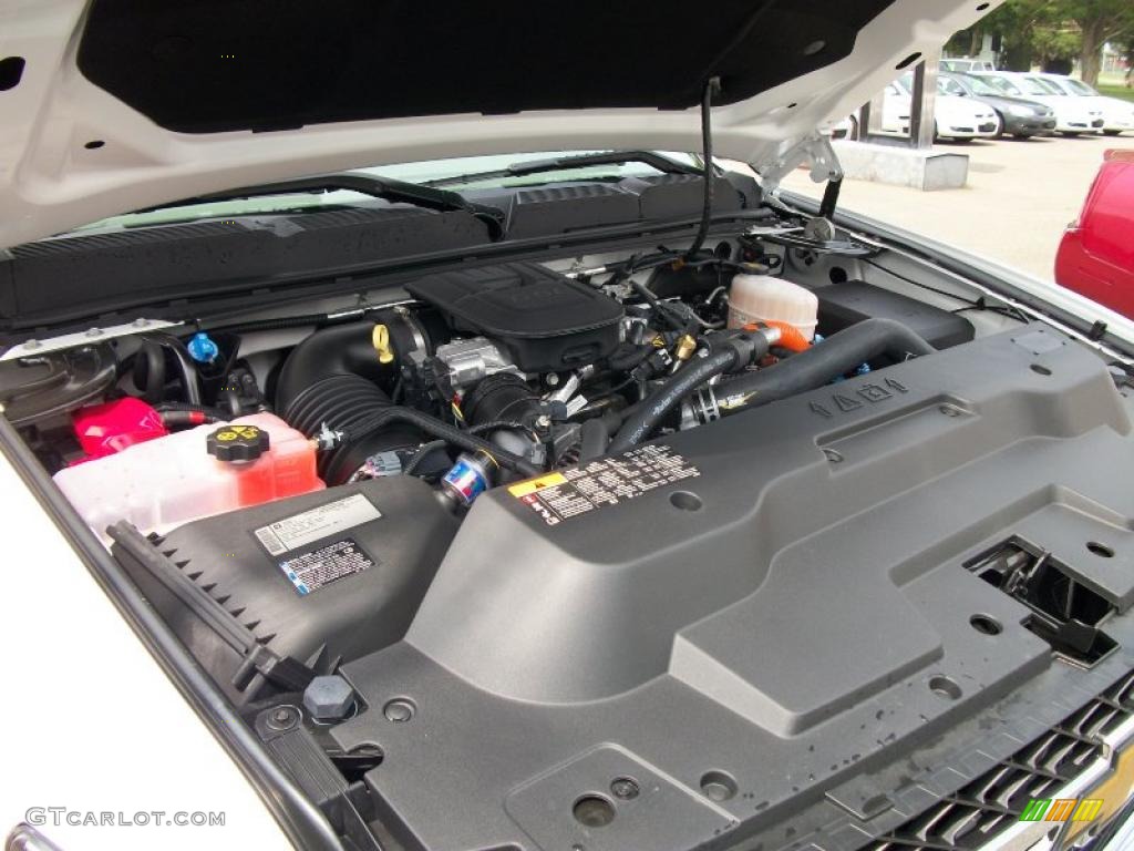 2010 Silverado 2500HD Regular Cab 4x4 - Summit White / Dark Titanium photo #30