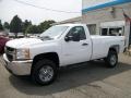 2010 Summit White Chevrolet Silverado 2500HD Regular Cab 4x4  photo #31