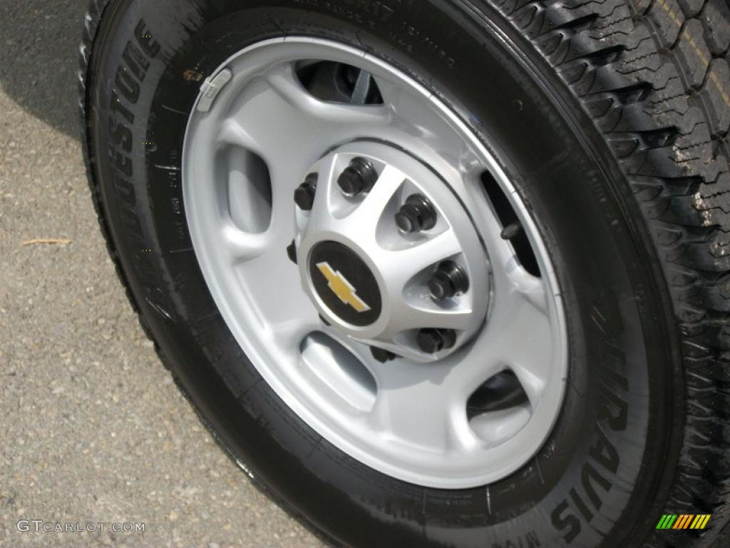 2010 Silverado 2500HD Regular Cab 4x4 - Summit White / Dark Titanium photo #34