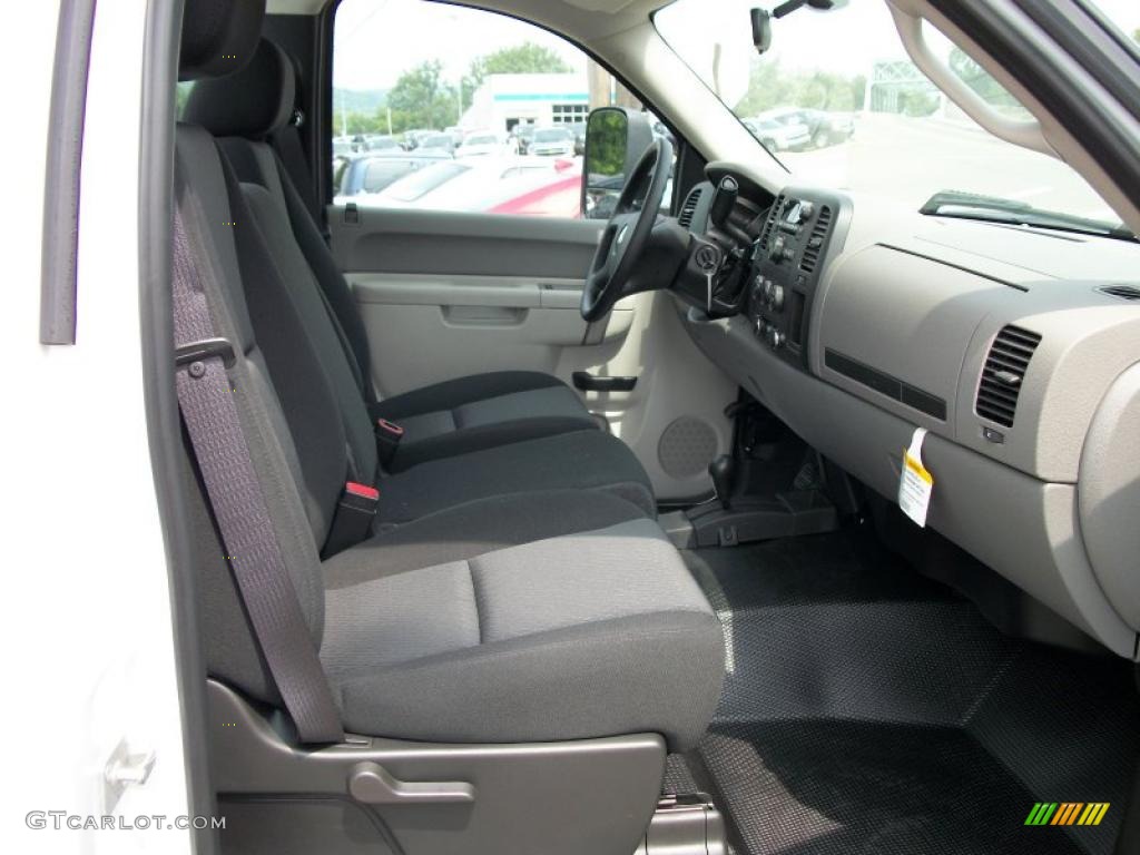 2010 Silverado 2500HD Regular Cab 4x4 - Summit White / Dark Titanium photo #36