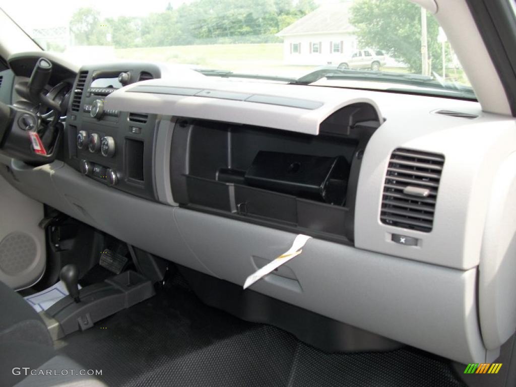 2010 Silverado 2500HD Regular Cab 4x4 - Summit White / Dark Titanium photo #37