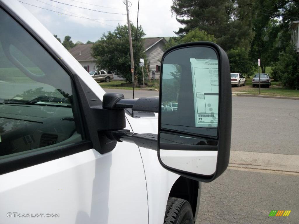 2010 Silverado 2500HD Regular Cab 4x4 - Summit White / Dark Titanium photo #48