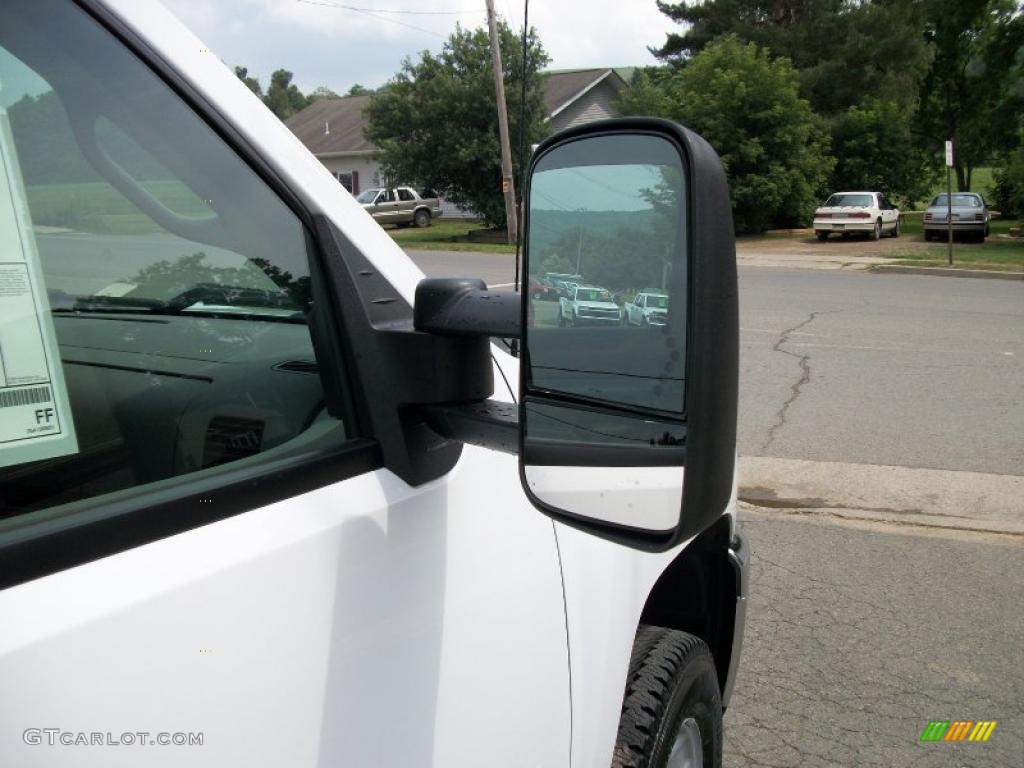 2010 Silverado 2500HD Regular Cab 4x4 - Summit White / Dark Titanium photo #49