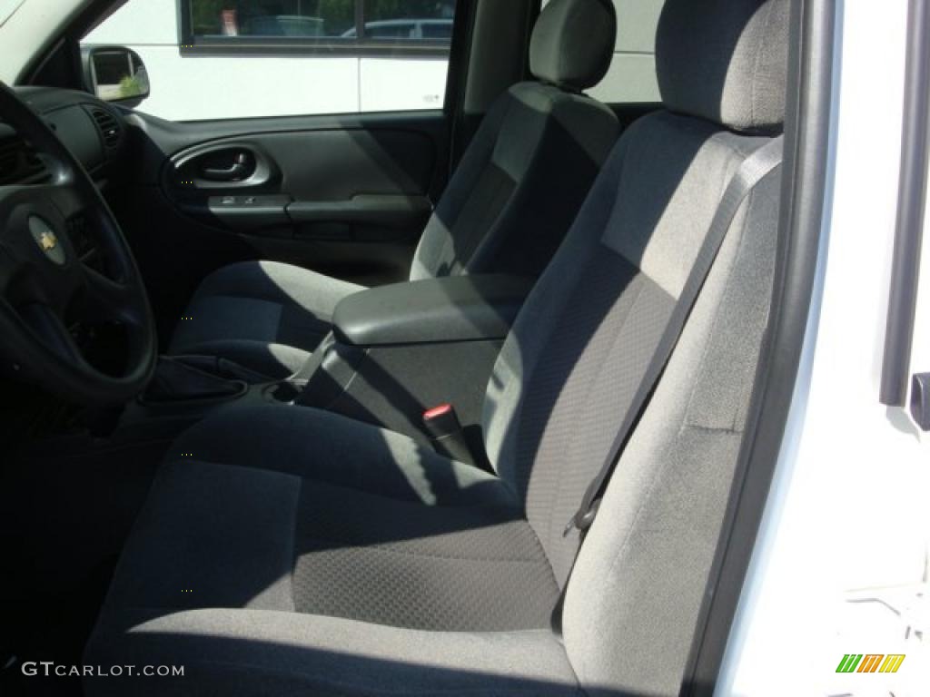 2008 TrailBlazer LT 4x4 - Summit White / Ebony photo #7