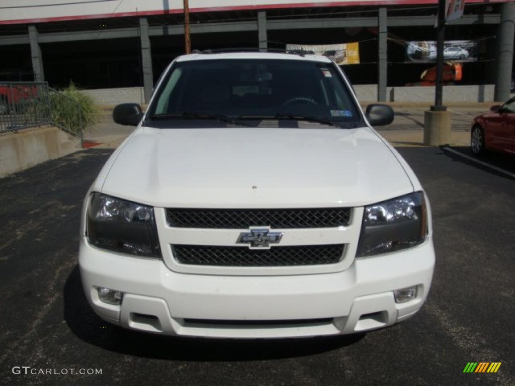 2008 TrailBlazer LT 4x4 - Summit White / Ebony photo #10