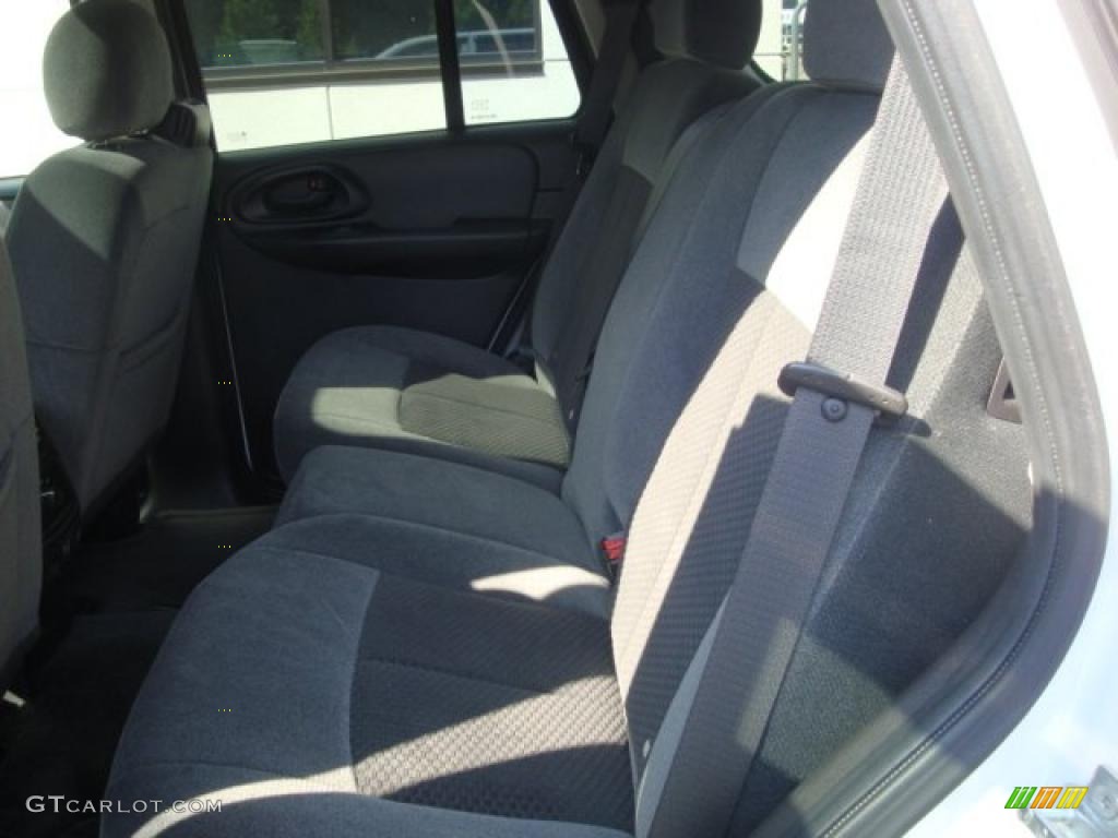 2008 TrailBlazer LT 4x4 - Summit White / Ebony photo #13