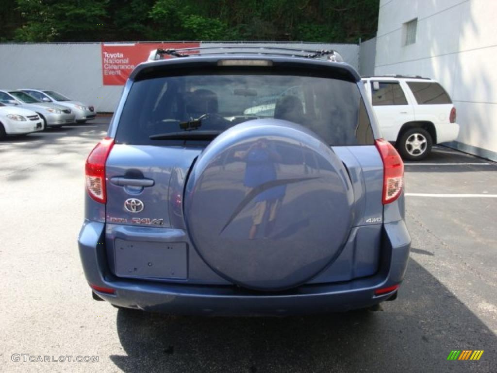 2006 RAV4 Limited 4WD - Pacific Blue Metallic / Ash photo #3