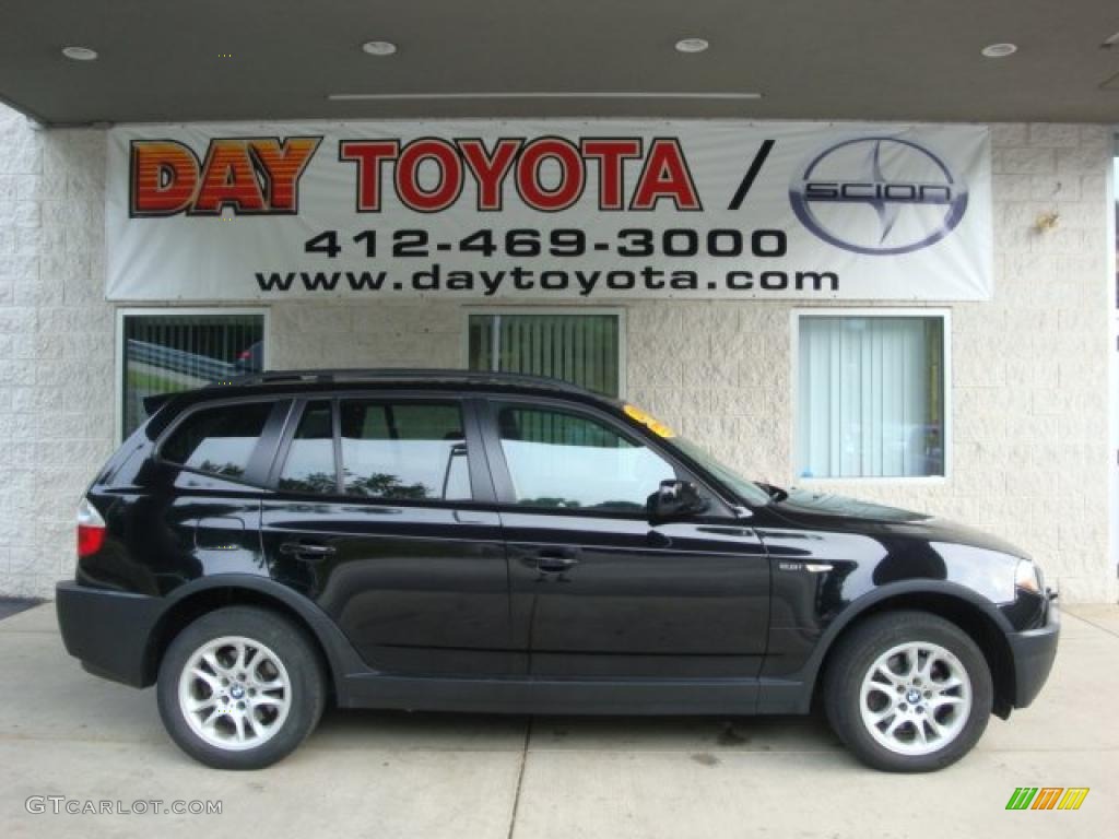 Black Sapphire Metallic BMW X3