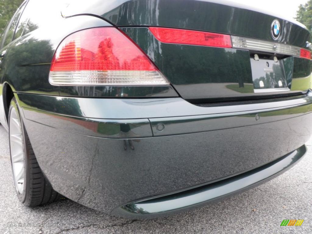 2003 7 Series 745i Sedan - Oxford Green Metallic / Dark Beige/Beige III photo #26