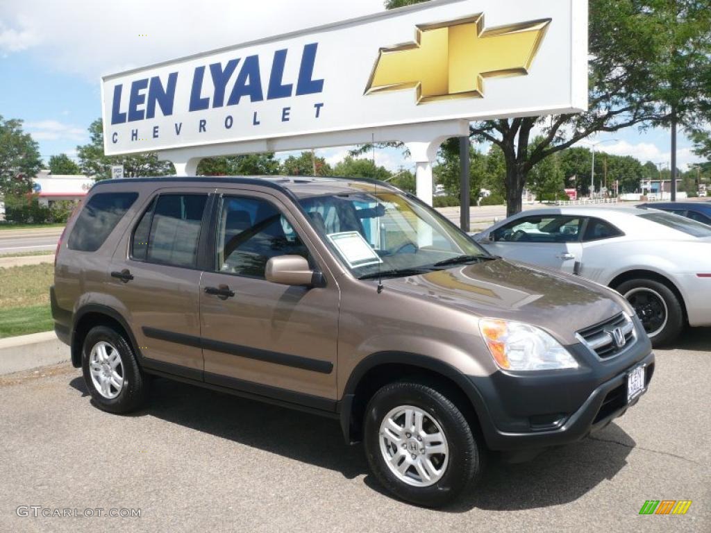 2003 CR-V EX 4WD - Mojave Mist Metallic / Saddle photo #1