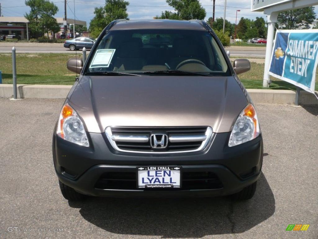 2003 CR-V EX 4WD - Mojave Mist Metallic / Saddle photo #3