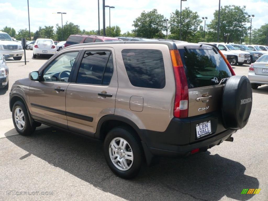2003 CR-V EX 4WD - Mojave Mist Metallic / Saddle photo #4