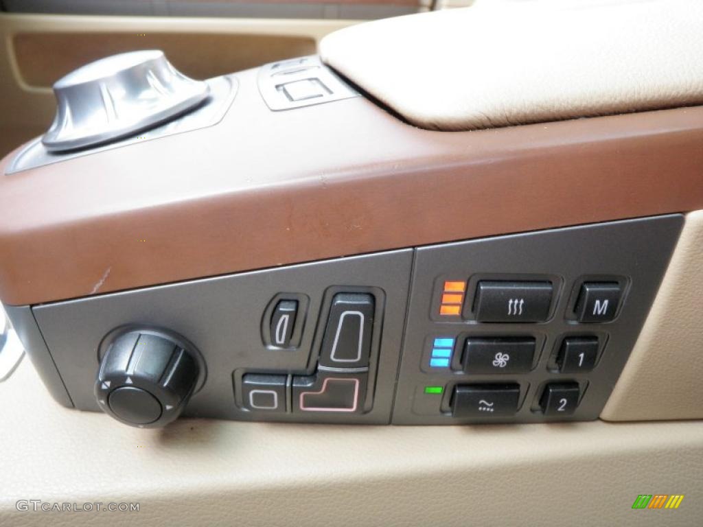 2003 7 Series 745i Sedan - Oxford Green Metallic / Dark Beige/Beige III photo #50