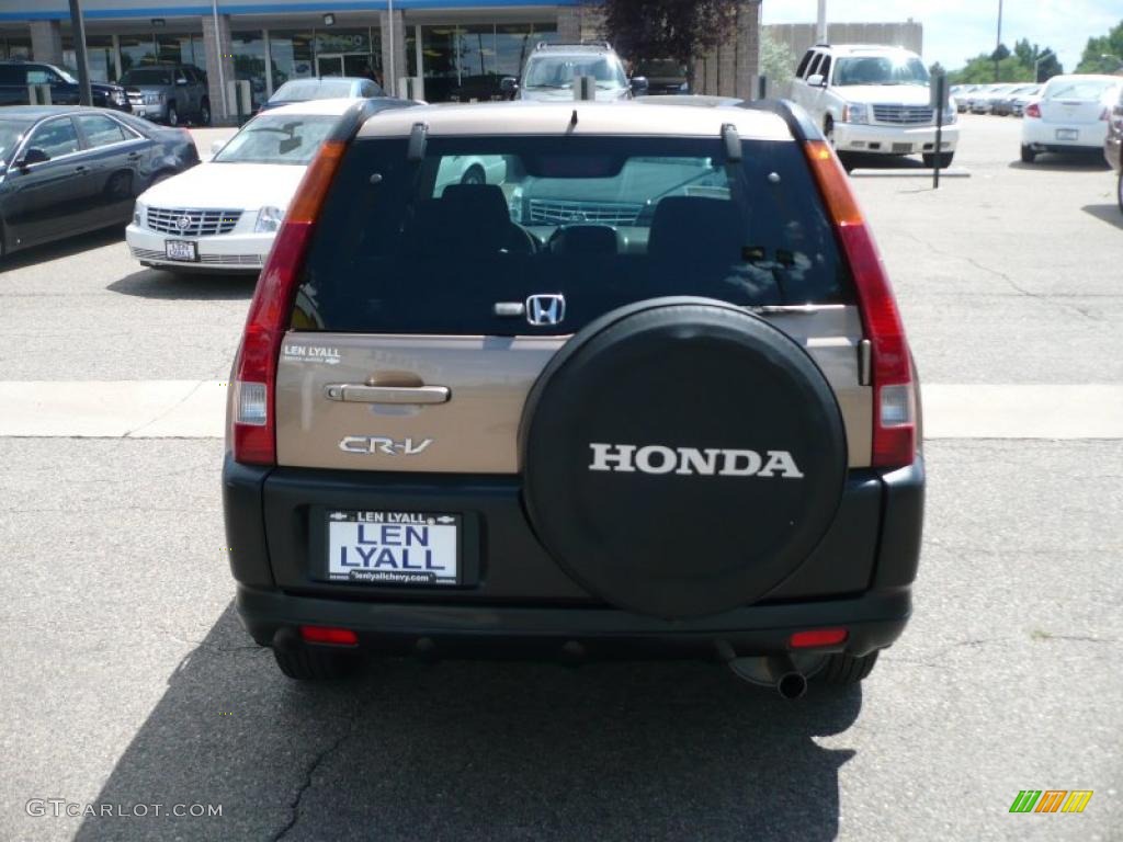2003 CR-V EX 4WD - Mojave Mist Metallic / Saddle photo #5