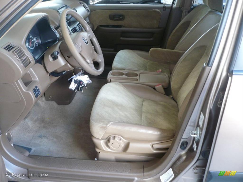 2003 CR-V EX 4WD - Mojave Mist Metallic / Saddle photo #9
