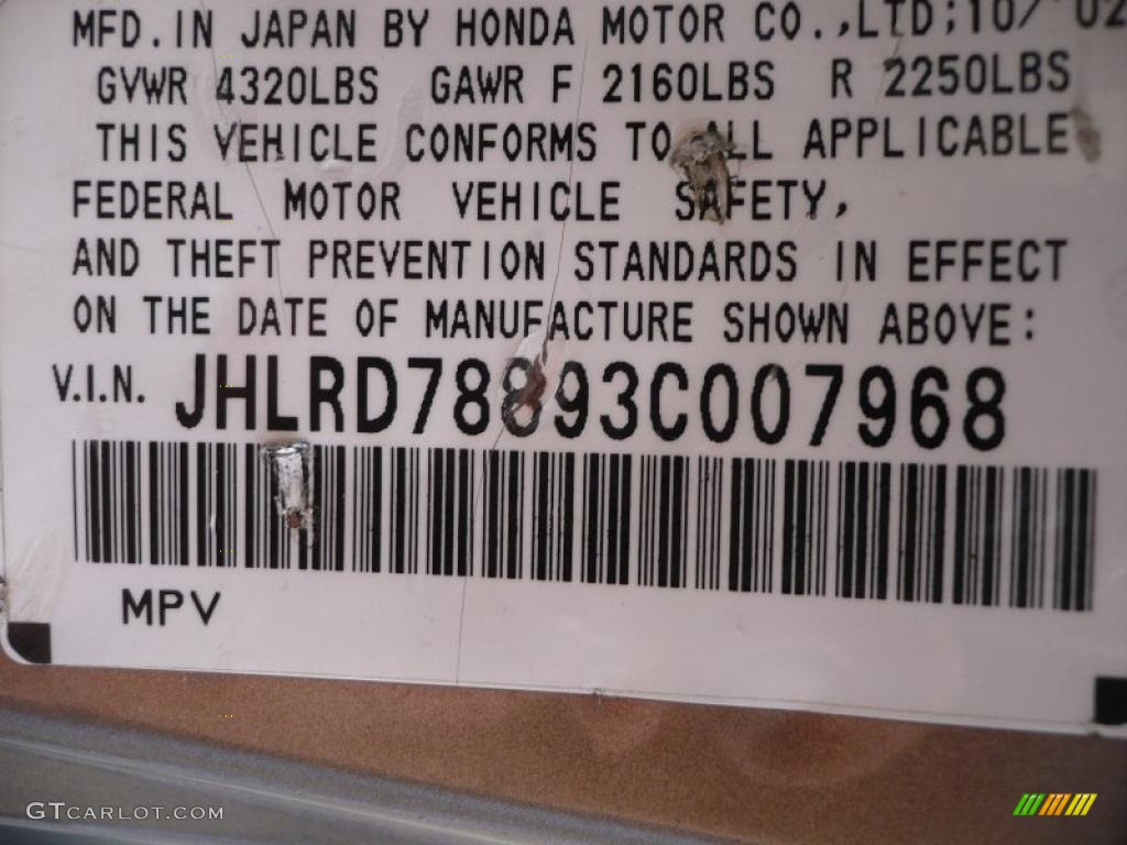 2003 CR-V EX 4WD - Mojave Mist Metallic / Saddle photo #26