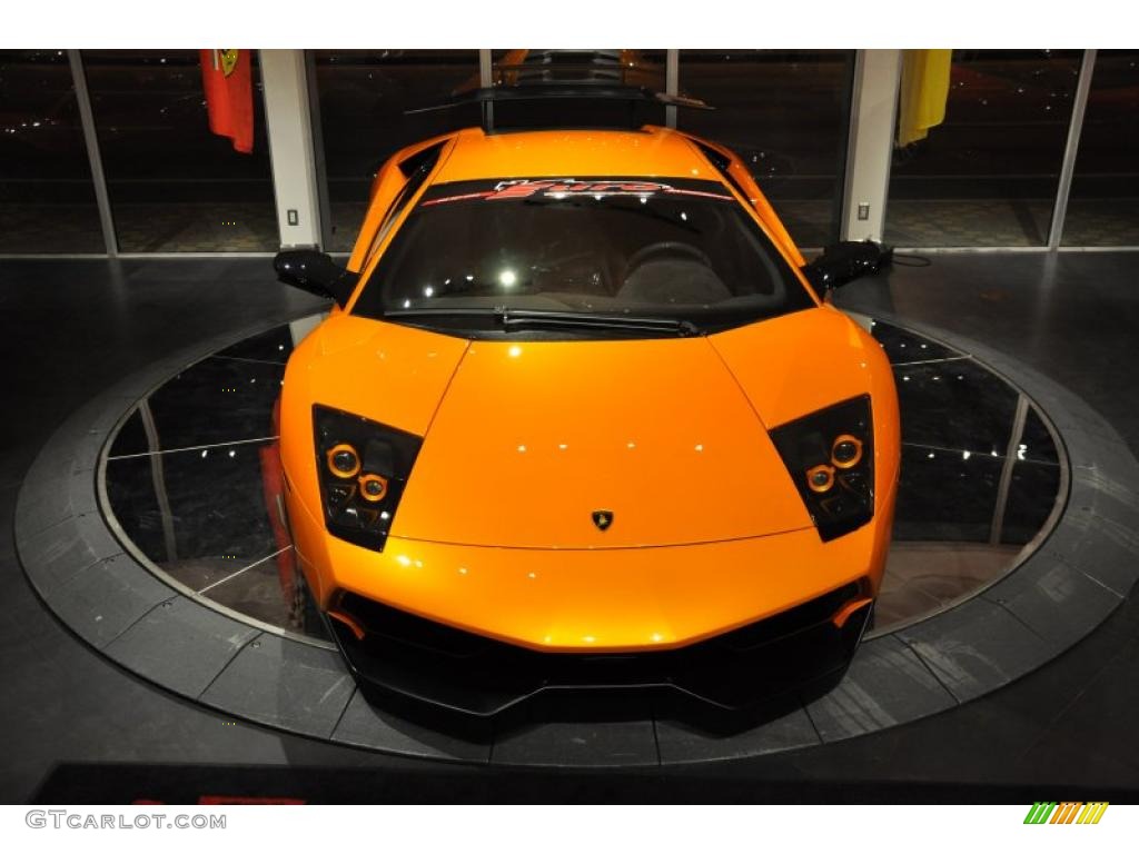 2010 Murcielago LP670-4 SV - Giallo Orion (Yellow) / Nero Perseus photo #6