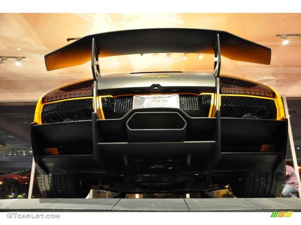 2010 Murcielago LP670-4 SV - Giallo Orion (Yellow) / Nero Perseus photo #19