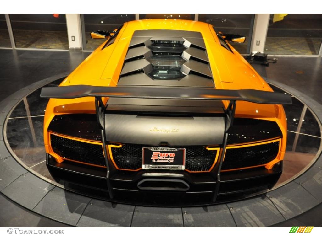 2010 Murcielago LP670-4 SV - Giallo Orion (Yellow) / Nero Perseus photo #20