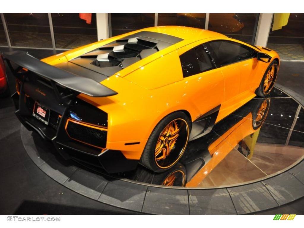 2010 Murcielago LP670-4 SV - Giallo Orion (Yellow) / Nero Perseus photo #21