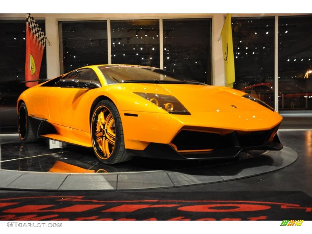 2010 Murcielago LP670-4 SV - Giallo Orion (Yellow) / Nero Perseus photo #33