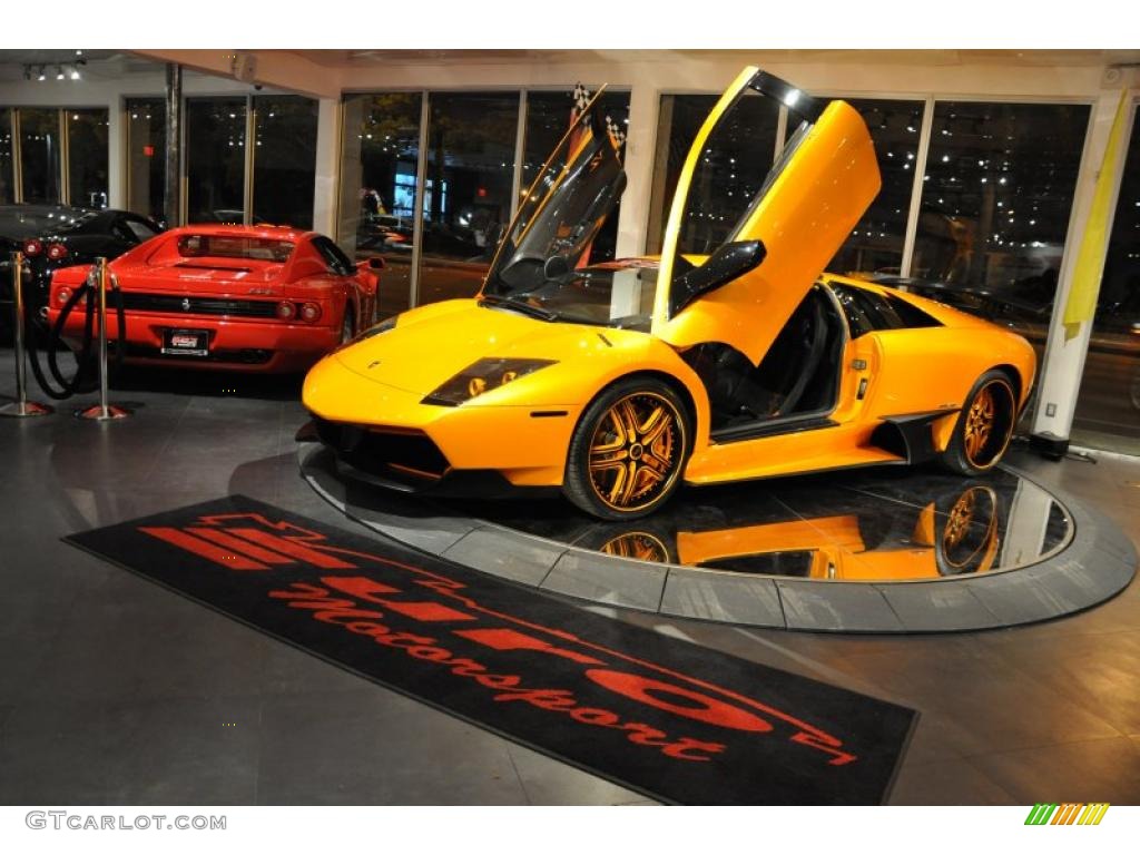 2010 Murcielago LP670-4 SV - Giallo Orion (Yellow) / Nero Perseus photo #36