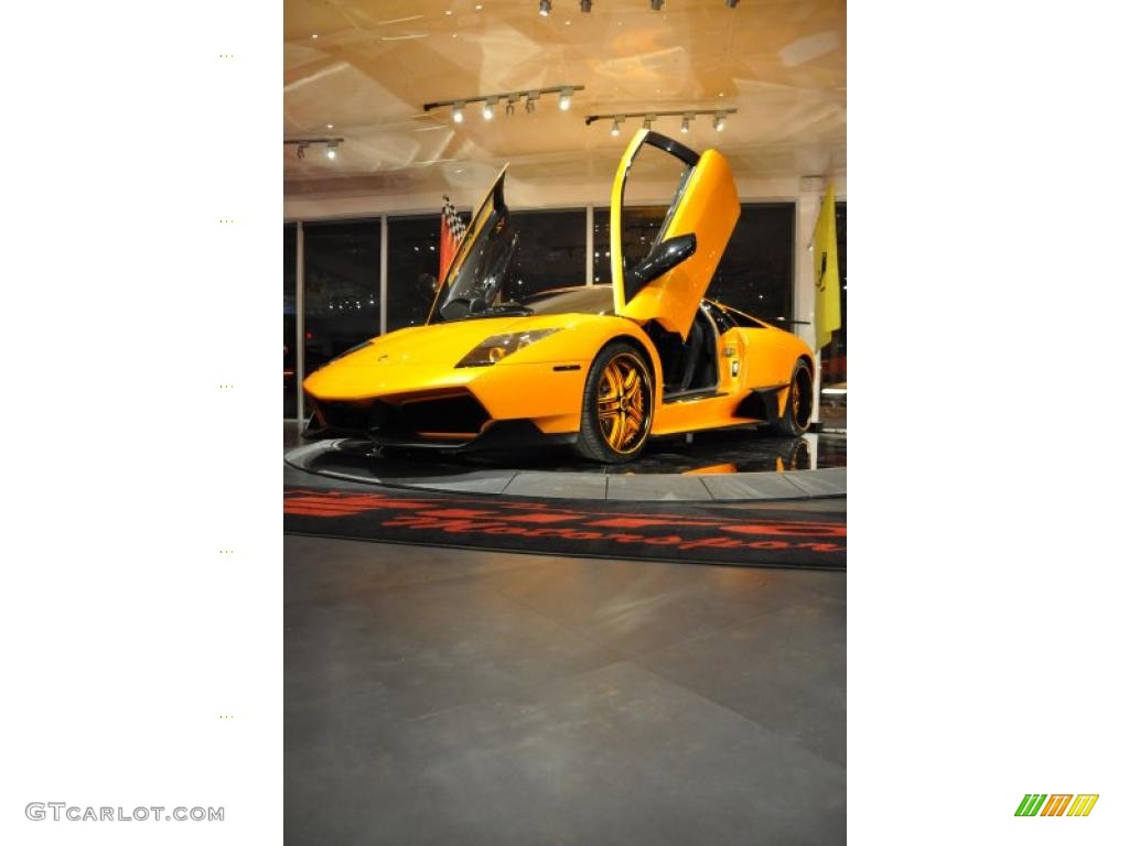 2010 Murcielago LP670-4 SV - Giallo Orion (Yellow) / Nero Perseus photo #37