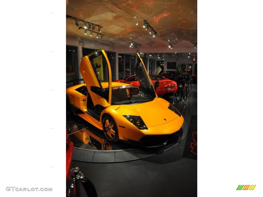 2010 Murcielago LP670-4 SV - Giallo Orion (Yellow) / Nero Perseus photo #40