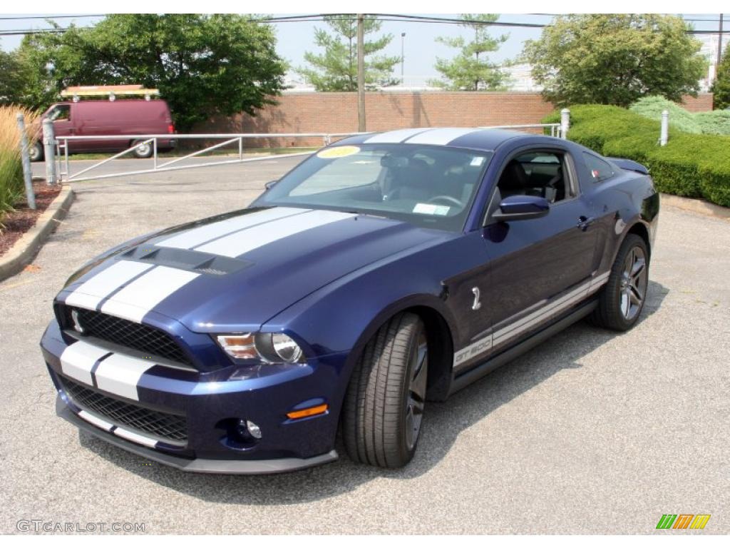 2010 Kona Blue Metallic Ford Mustang Shelby Gt500 Coupe