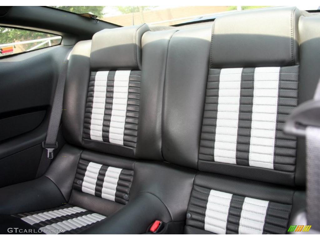2010 Mustang Shelby GT500 Coupe - Kona Blue Metallic / Charcoal Black/White photo #15