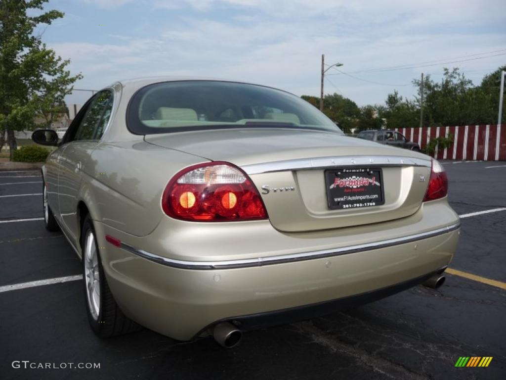 2006 S-Type 3.0 - Winter Gold Metallic / Ivory photo #4