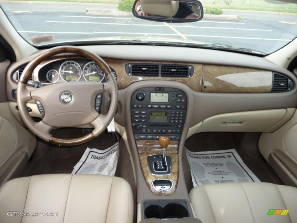 2006 S-Type 3.0 - Winter Gold Metallic / Ivory photo #7