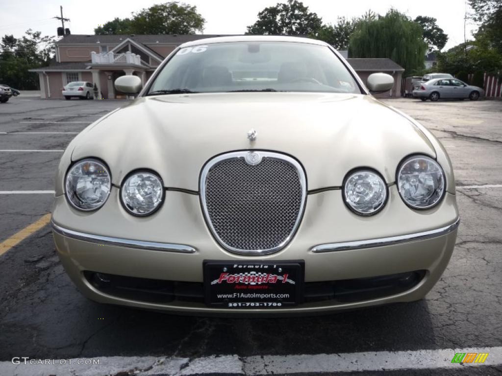 2006 S-Type 3.0 - Winter Gold Metallic / Ivory photo #8