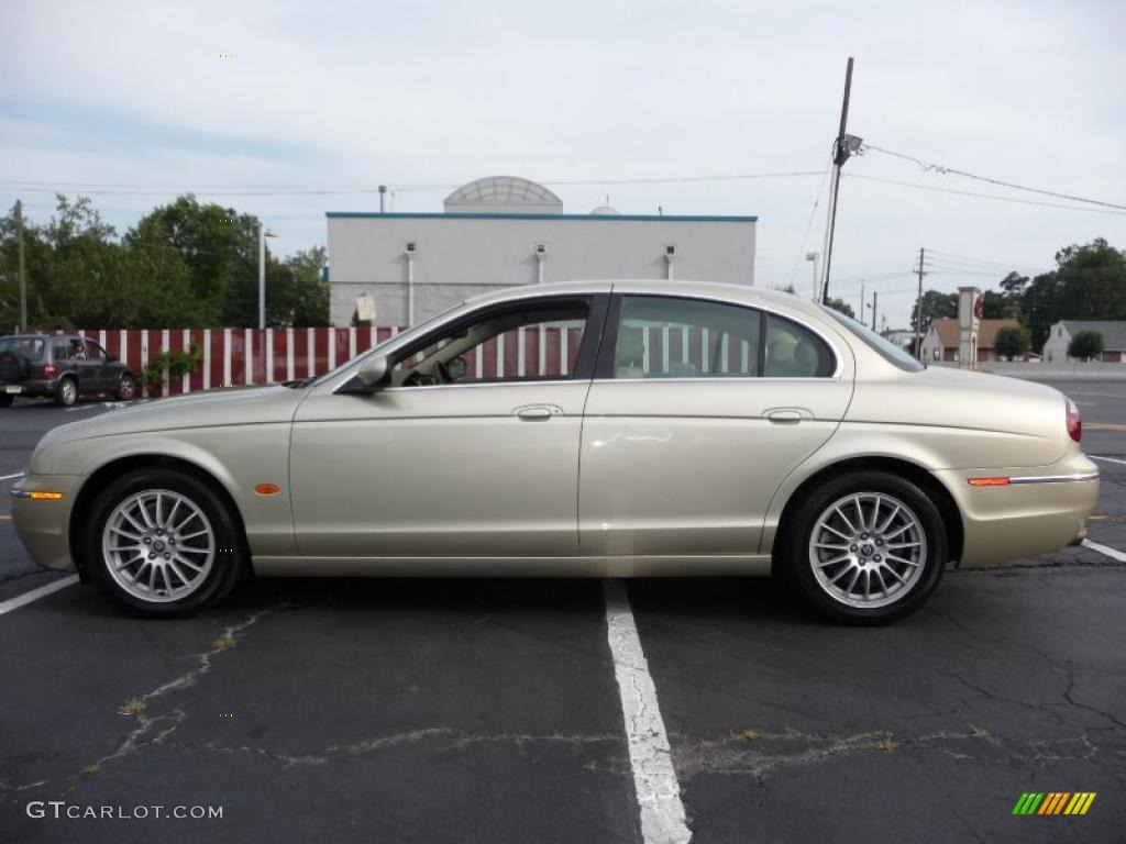 2006 S-Type 3.0 - Winter Gold Metallic / Ivory photo #11