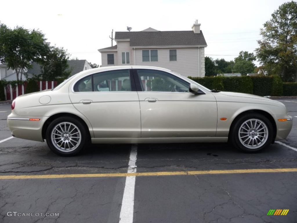 2006 S-Type 3.0 - Winter Gold Metallic / Ivory photo #12