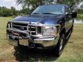 2004 True Blue Metallic Ford F250 Super Duty Lariat SuperCab 4x4  photo #1