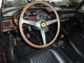 1966 Ferrari 275 Black Interior Steering Wheel Photo