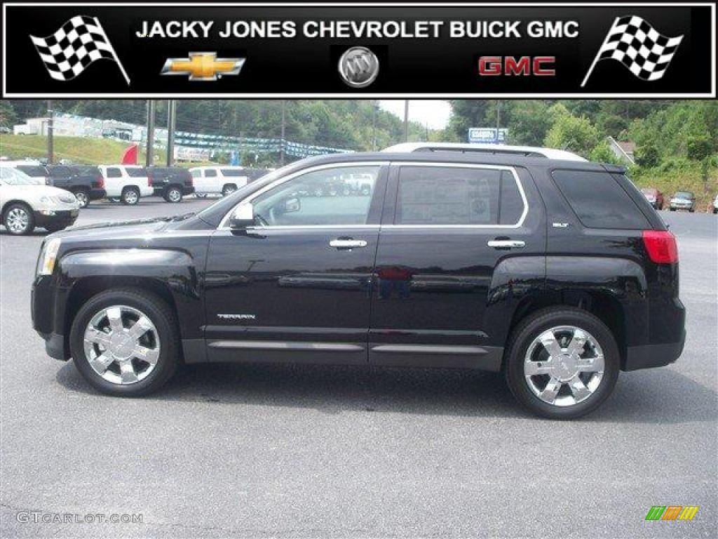 2010 Terrain SLT - Onyx Black / Jet Black photo #1