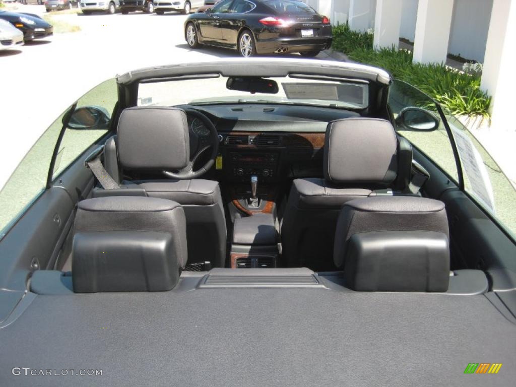 2007 3 Series 335i Convertible - Titanium Silver Metallic / Black photo #9