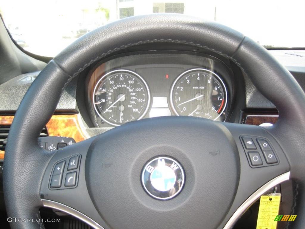 2007 3 Series 335i Convertible - Titanium Silver Metallic / Black photo #13