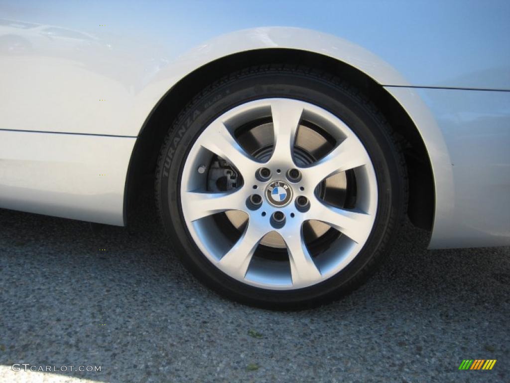 2007 3 Series 335i Convertible - Titanium Silver Metallic / Black photo #20