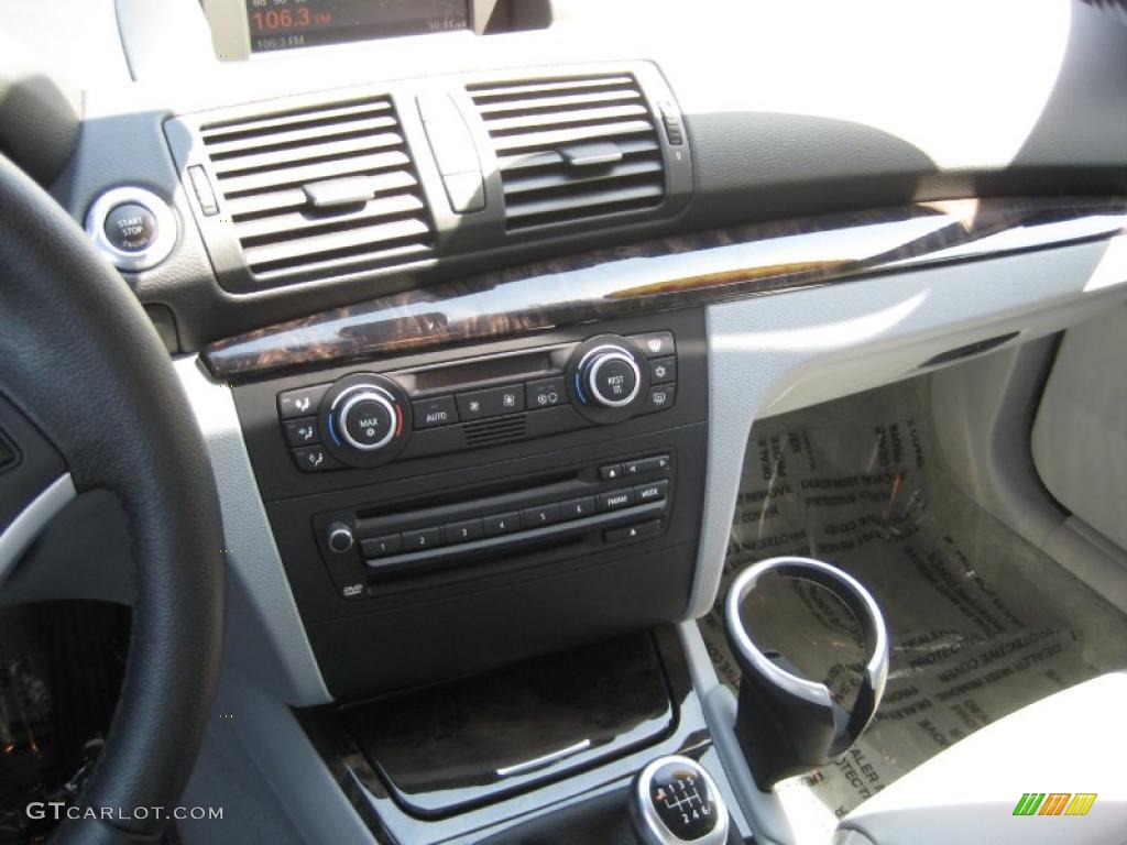 2008 1 Series 128i Coupe - Sedona Red Metallic / Grey photo #10