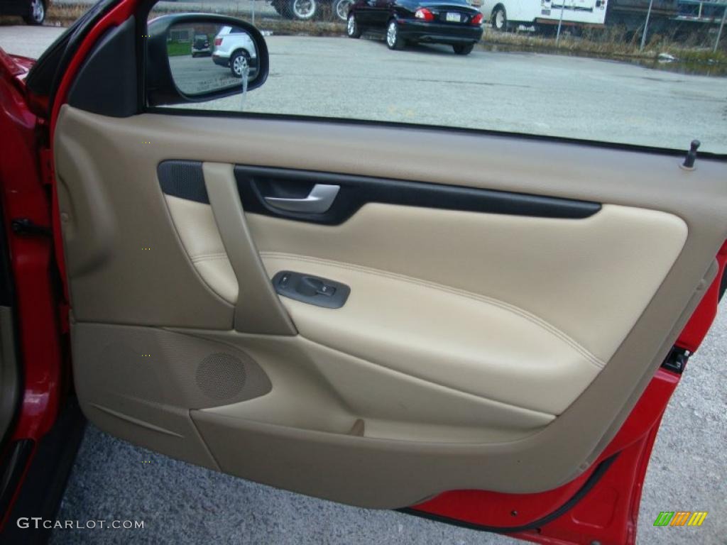 2002 S60 2.4 - Red / Taupe/Light Taupe photo #22