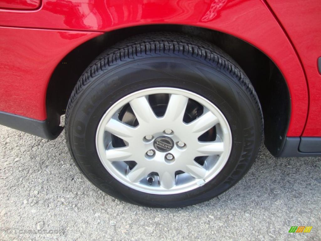 2002 S60 2.4 - Red / Taupe/Light Taupe photo #29