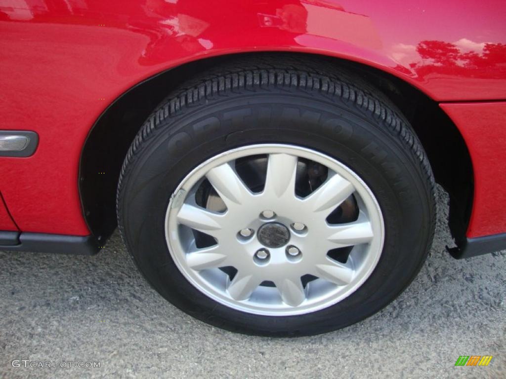 2002 S60 2.4 - Red / Taupe/Light Taupe photo #30