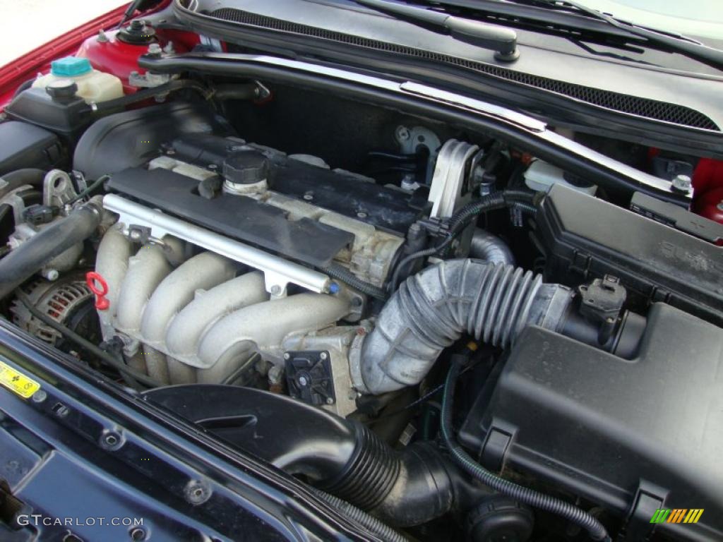 2002 S60 2.4 - Red / Taupe/Light Taupe photo #32