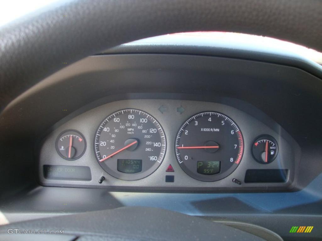 2002 S60 2.4 - Red / Taupe/Light Taupe photo #47